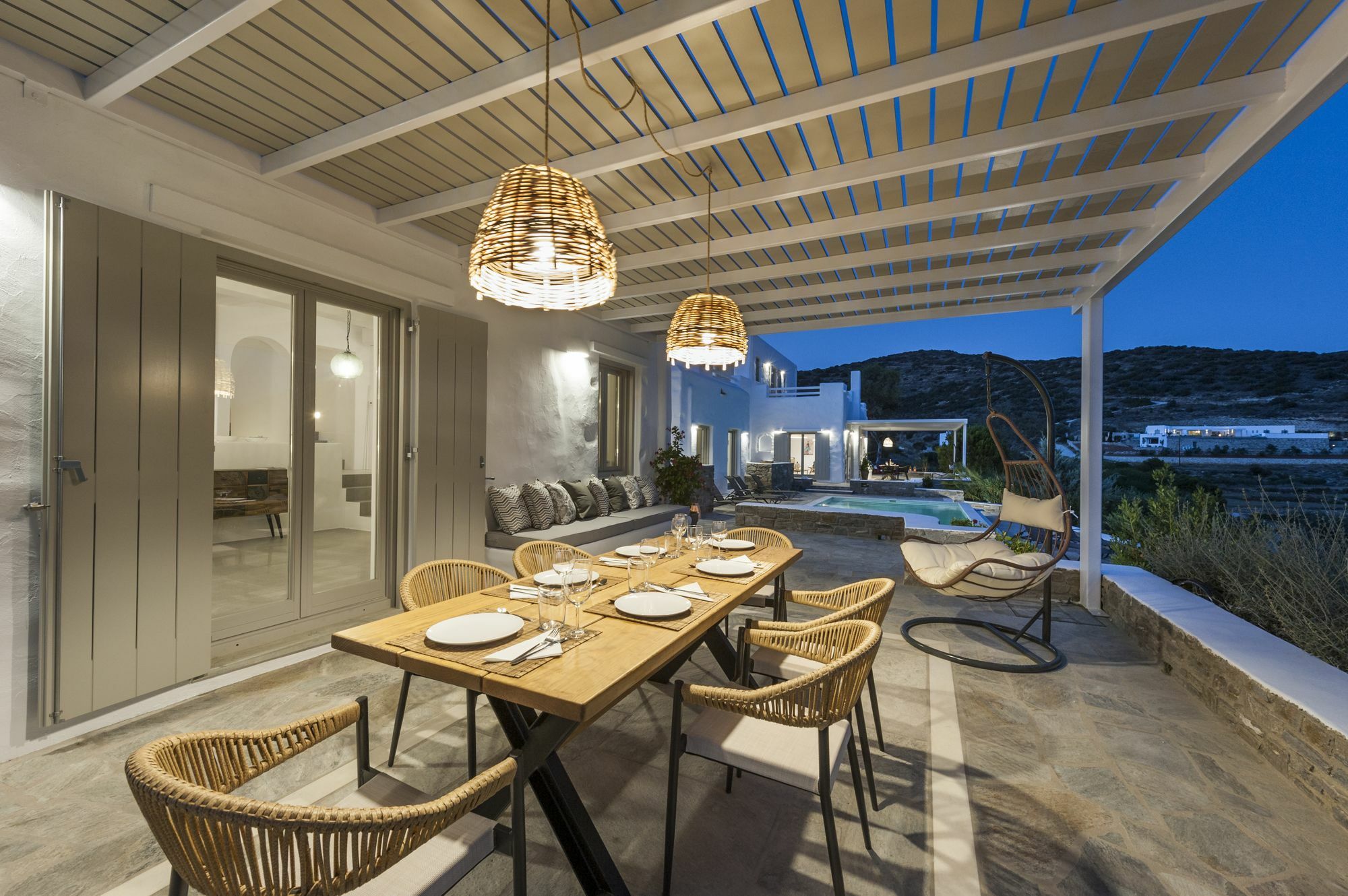 Niriides Luxury Villas Алики Экстерьер фото